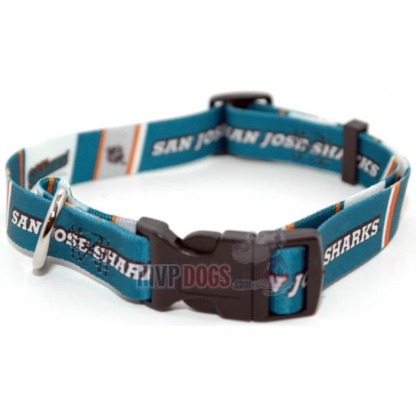 San Jose Sharks NHL Dog Collar
