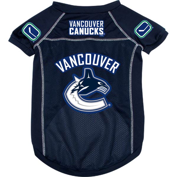 Vancouver Canucks NHL Dog Jersey