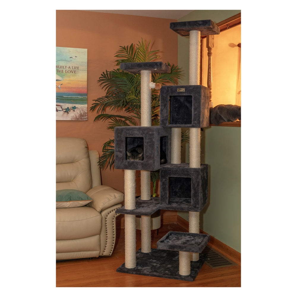Giant Cat Tower for Multiple Cats A8104