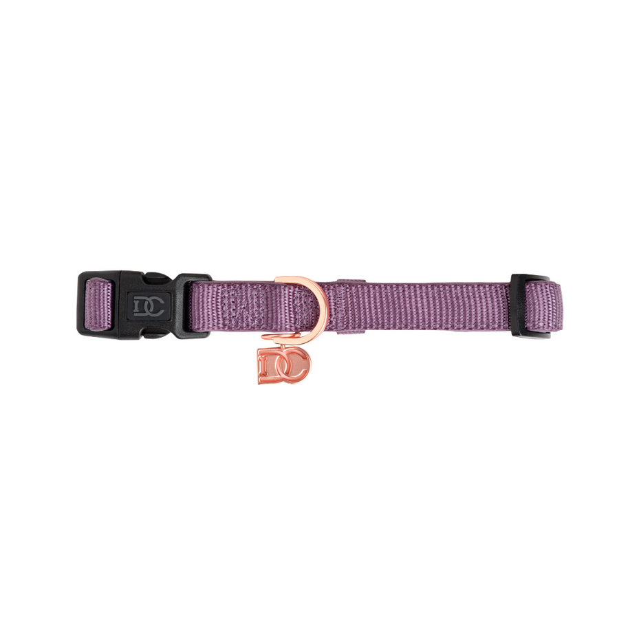 Pet Collar With Charm - Purple Doodle Couture™