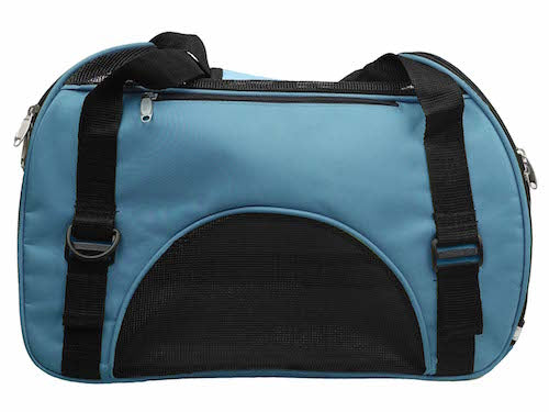 Blue Airline Approved Sporty Zippered Pet Carrier
