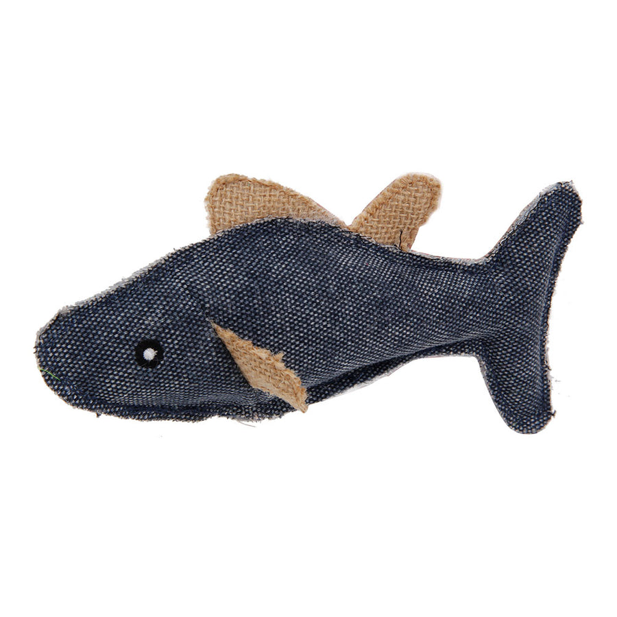 Durable Plush Fish Catnip Toy