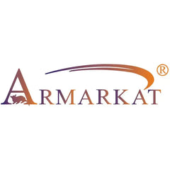 Armarkat brand logo featuring stylized cat silhouette under an arch, symbolizing quality pet products.