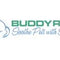 Logo of Buddy Rest featuring stylized sleeping dog and text "BuddyRest - Comfort Pets with Science"