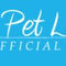 Logo of Pet Life Official Shop featuring blue background and white paw print, symbolizing premium pet products.