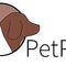 Logo of PetPals featuring a stylized cat and dog head in brown and white colors with the text "PetPals"