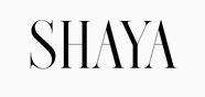 Shaya logo in elegant black script, representing the premium pet product collection at HT Animal Supply.