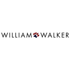 William Walker logo with a pawprint symbol, representing luxury pet accessories and premium pet products.