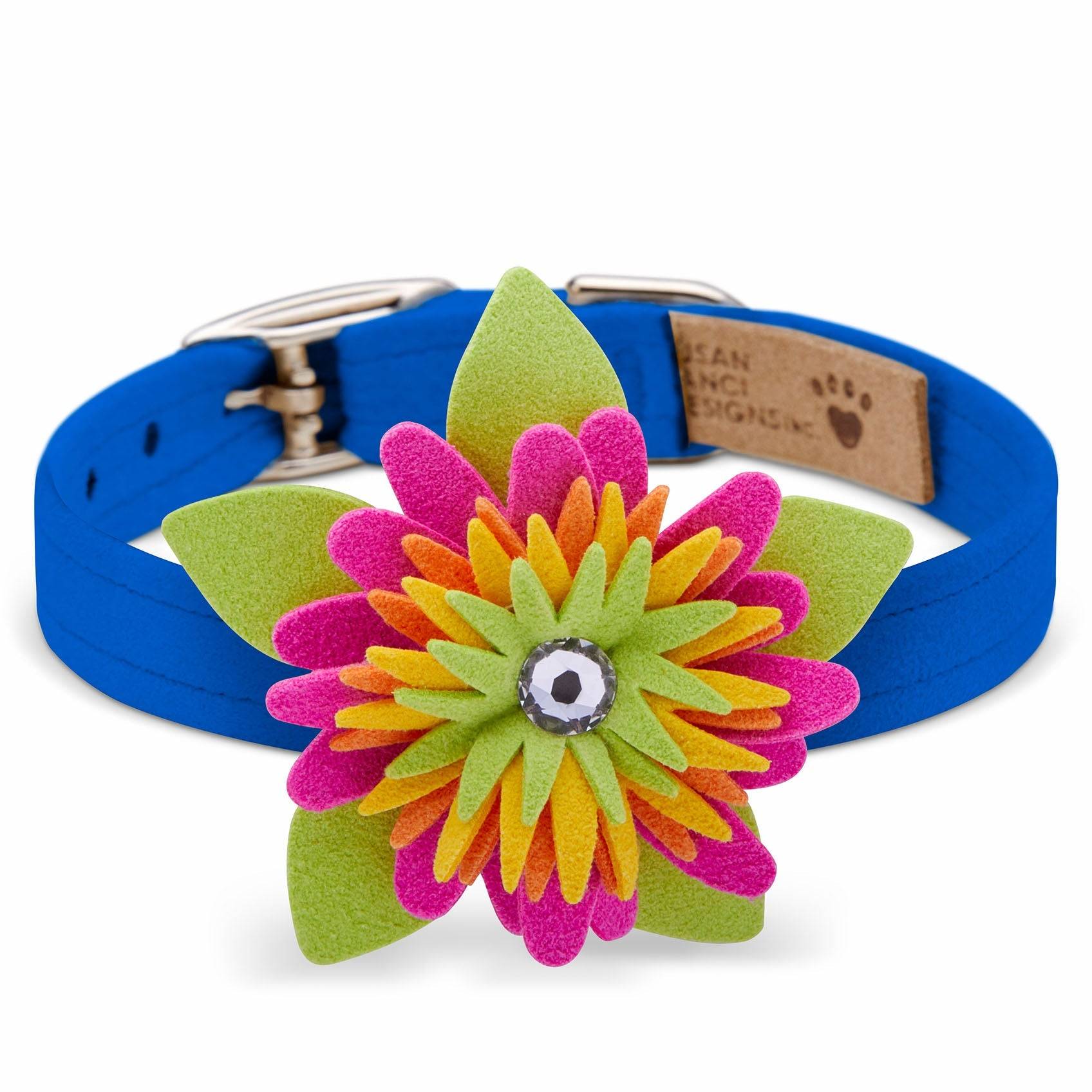 Island Flower Collar Tiffi Blue