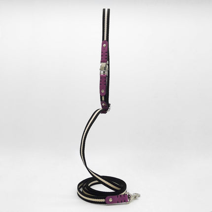 Multi Nubuck Fuchsia-Leash