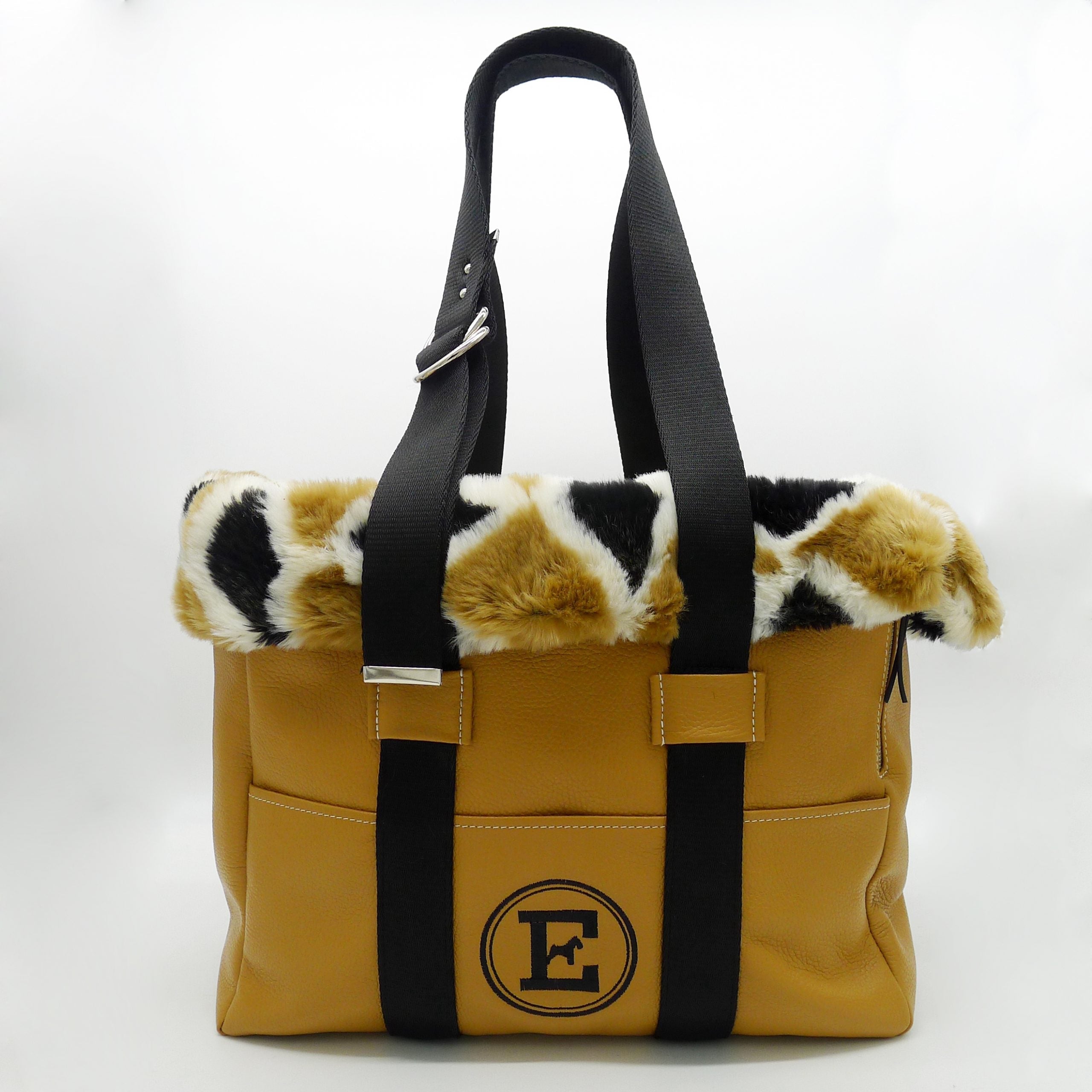 Leather Bag & Fur Without charm