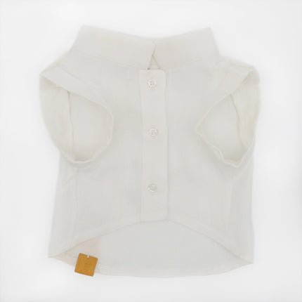 White Linen-Shirt