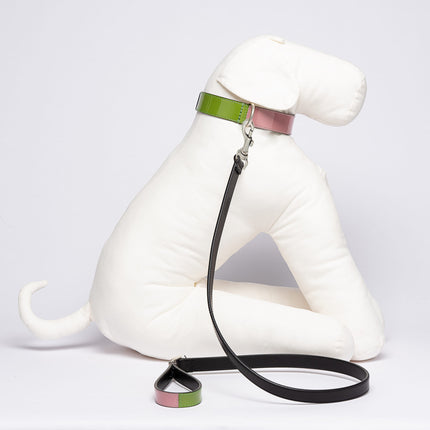 Patent Leather Psichedelic-Leash