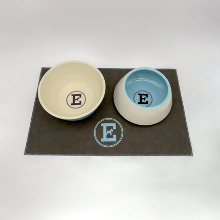 Pale Blue-Bowl Mat