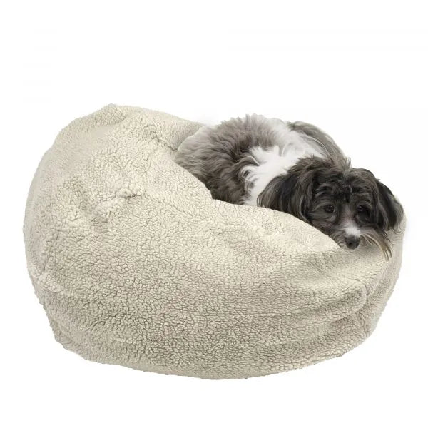 Sherpa Puff Ball Nesting Bed