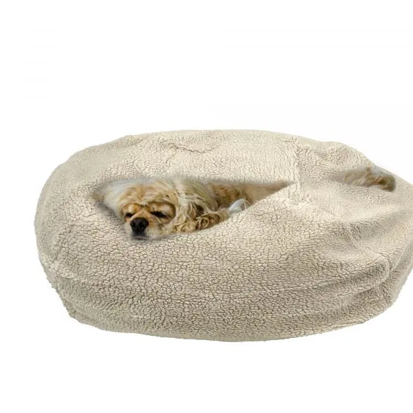 Sherpa Puff Ball Nesting Bed