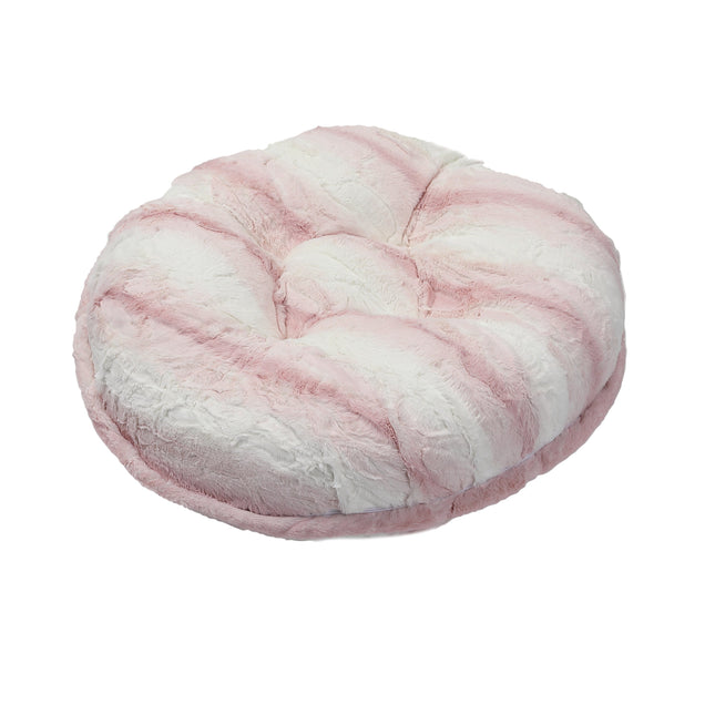 Platinum Pink Bagel Bed