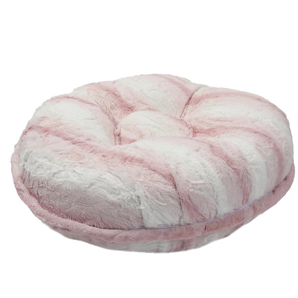 Platinum Pink Bagel Bed