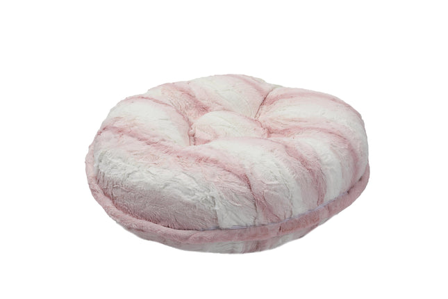 Platinum Pink Bagel Bed