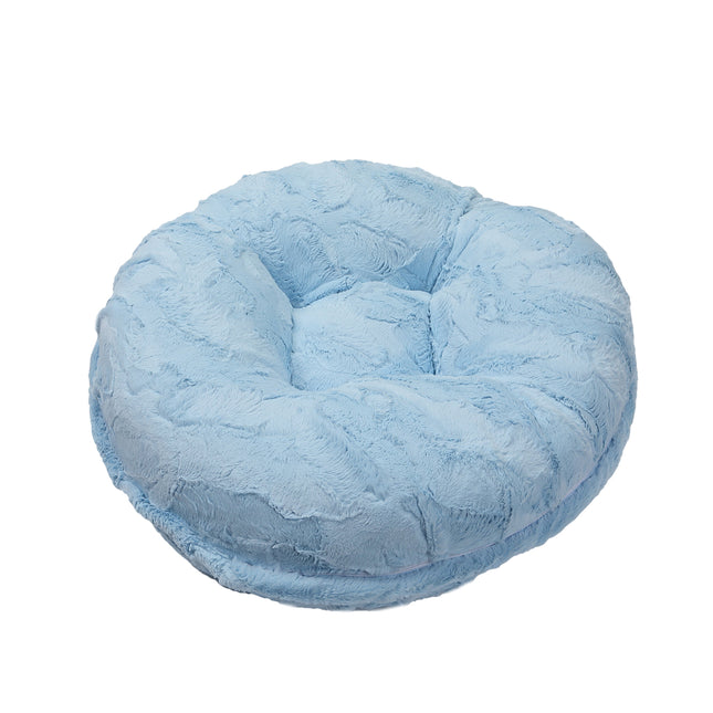 Baby Blue Bagel Bed