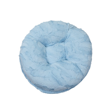 Baby Blue Bagel Bed