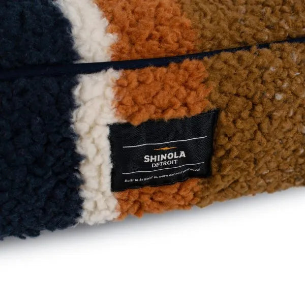 shinola pet napper pillow bed in brown