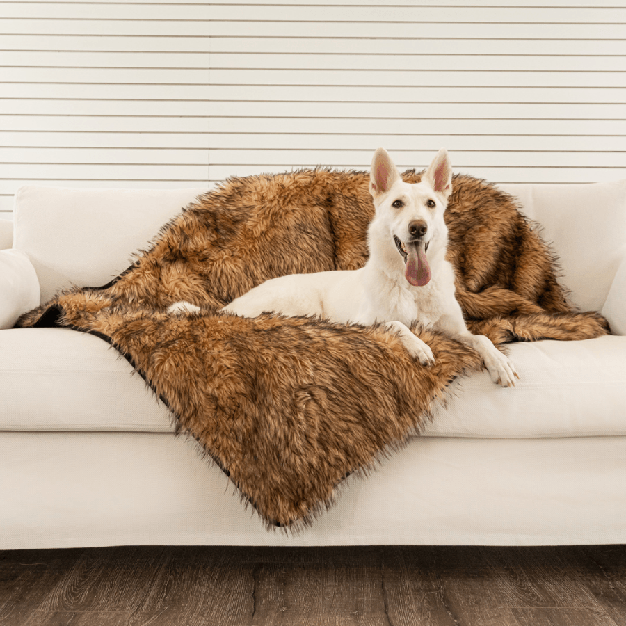 PupProtector Waterproof Throw Blanket - Sable Tan