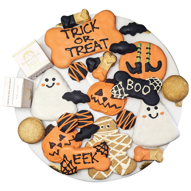 Halloween Themed Dog Treats Gift Box