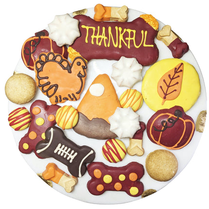 Thankful Themed Dog Treats Gift Box