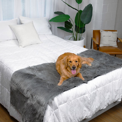 PupProtector™ Waterproof Bed Runner - Charcoal Grey