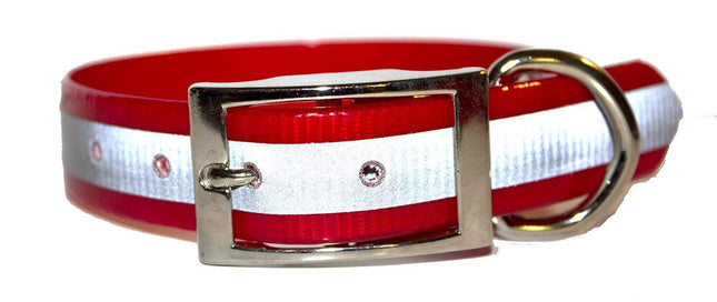 Red SunGlo Reflective Collars