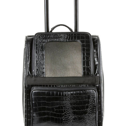 Rio Bag On Wheels - Black Croco