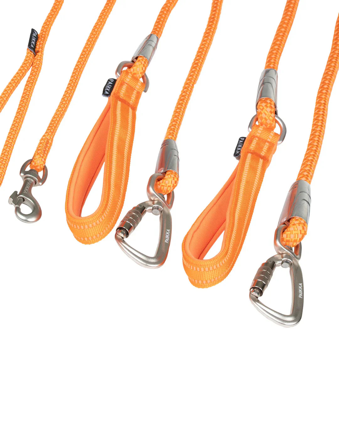 Visibility Rope Leash Orange for Dogs