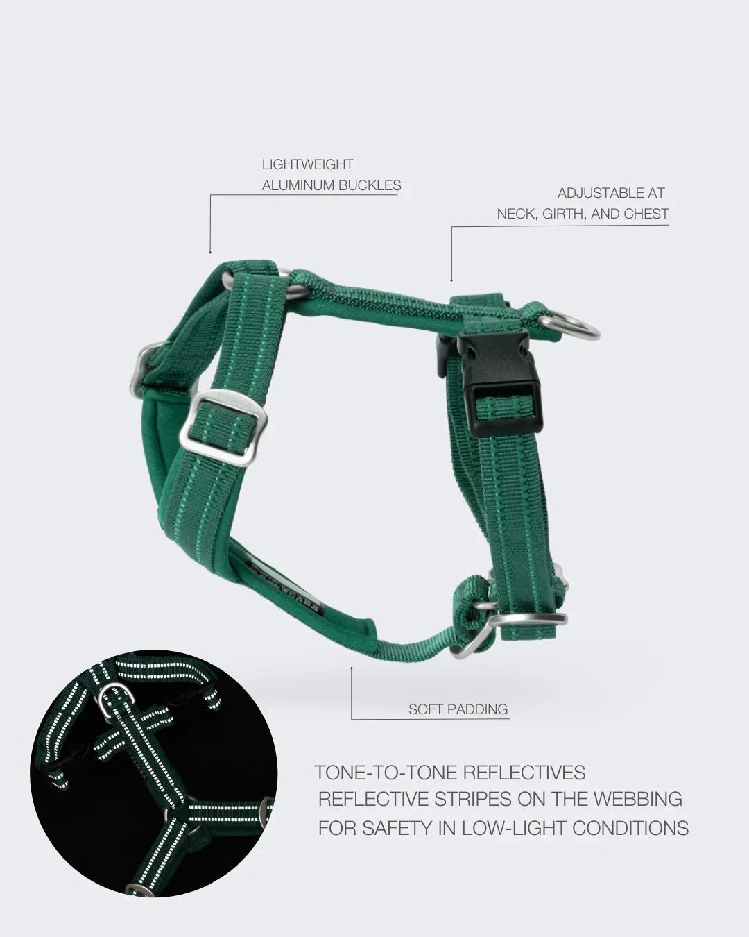 Easy Harness Emerald for Dogs