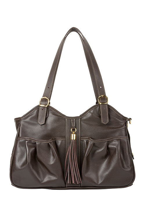 Metro - Chocolate Brown w/ Tassel