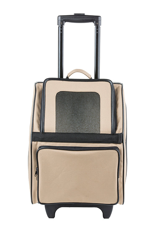 Rio Classic - Khaki Rolling Carrier On Wheels