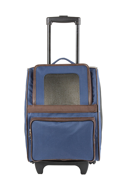 RioClassic - Navy Rolling Carrier On Wheels