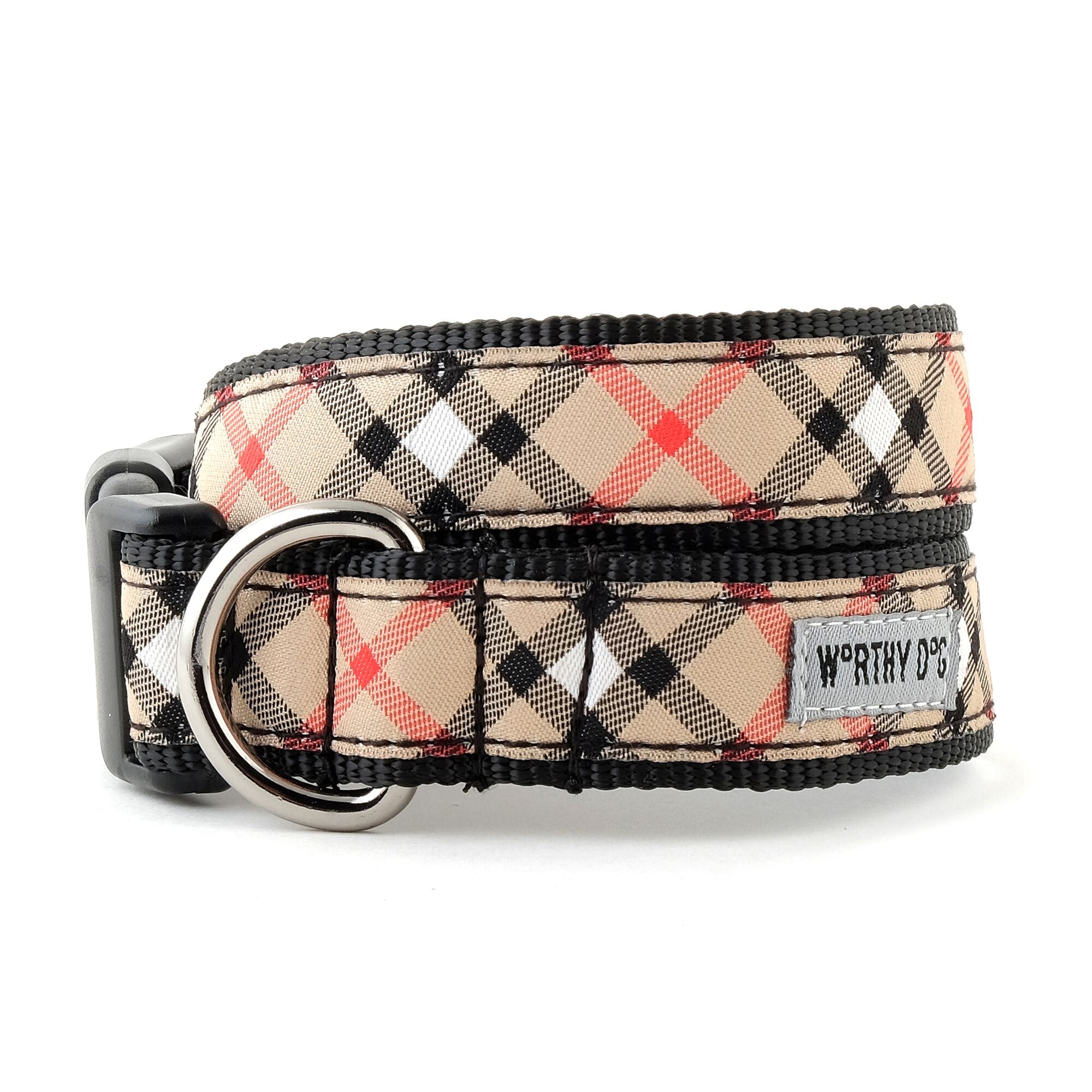 Bias Plaid Tan Bandana