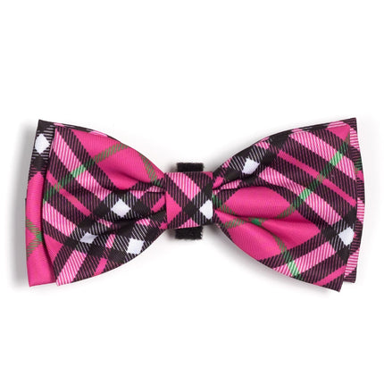 Bias Plaid Hot Pink Collar & Lead Collection