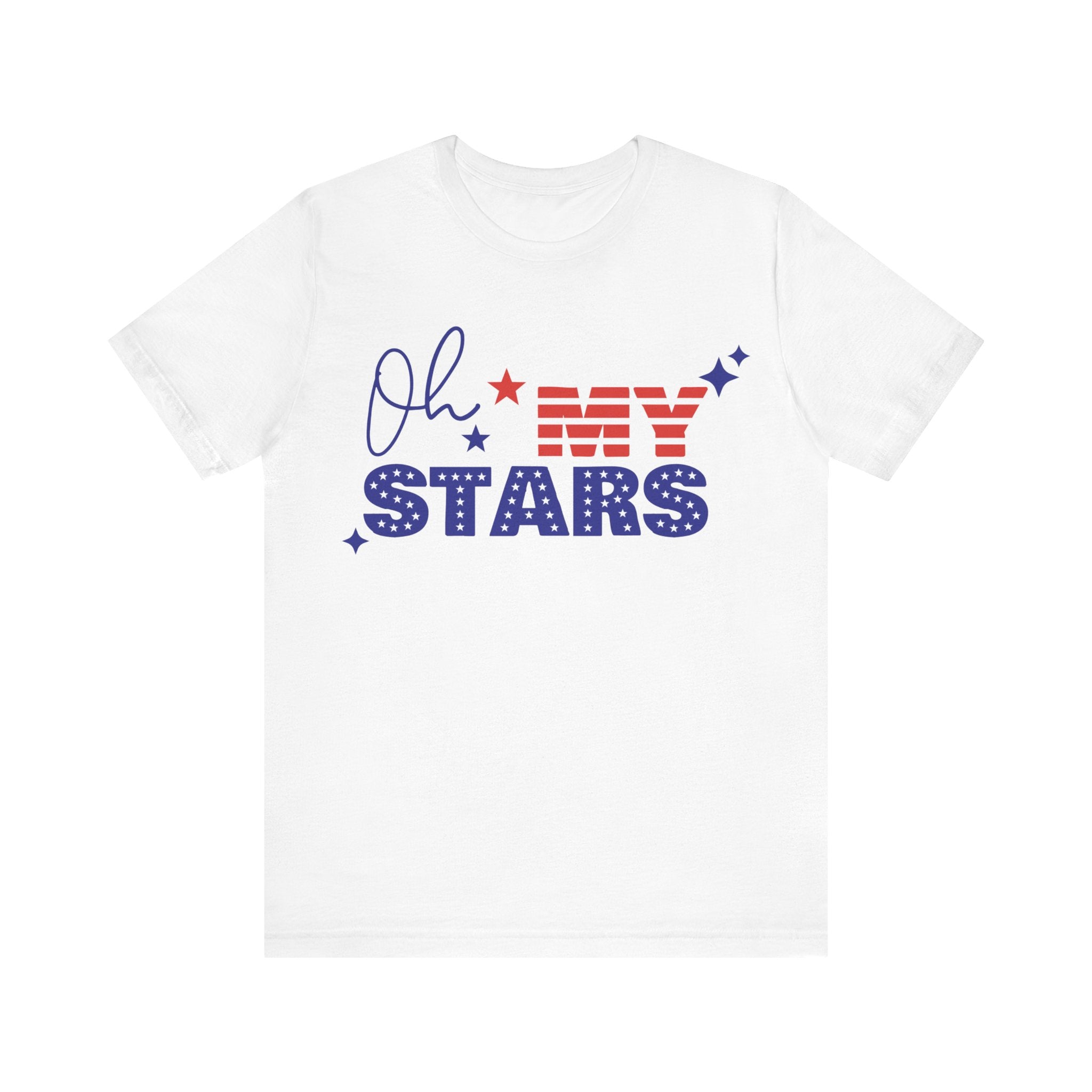 Oh My Stars Short Sleeve Tee White