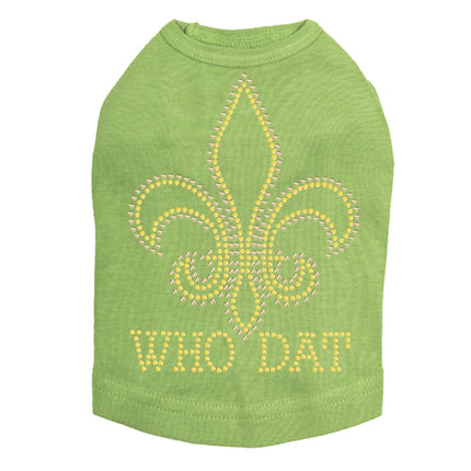 Fleur de Lis - Who Dat Dog Tank