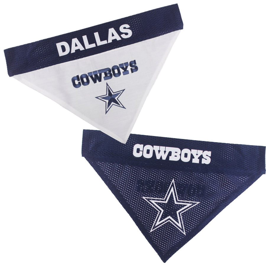 NFL Dallas Cowboys Pet Reversible Bandana