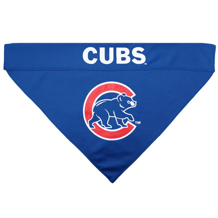 Chicago Cubs REVERSIBLE Dog Bandana