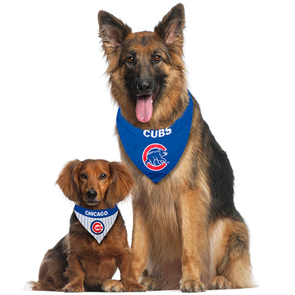 Chicago Cubs REVERSIBLE Dog Bandana