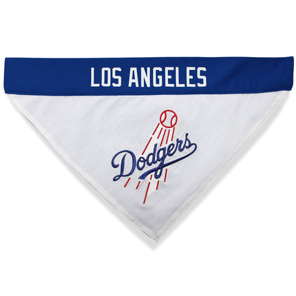 Los Angeles Dodgers REVERSIBLE Dog Bandana