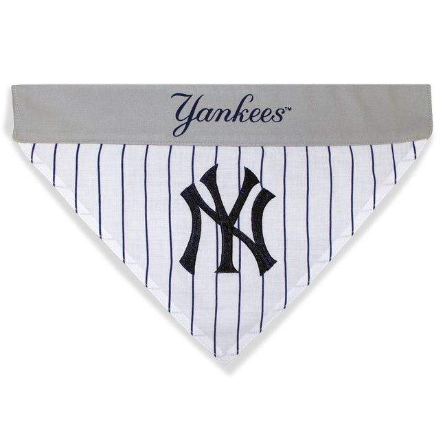 New York Yankees REVERSIBLE Dog Bandana