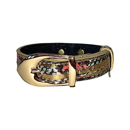 XS 7”-14” Scottsdale Collection Multi-Tone Gold Custom Snake Collar/Custom Gold Italian Hardware