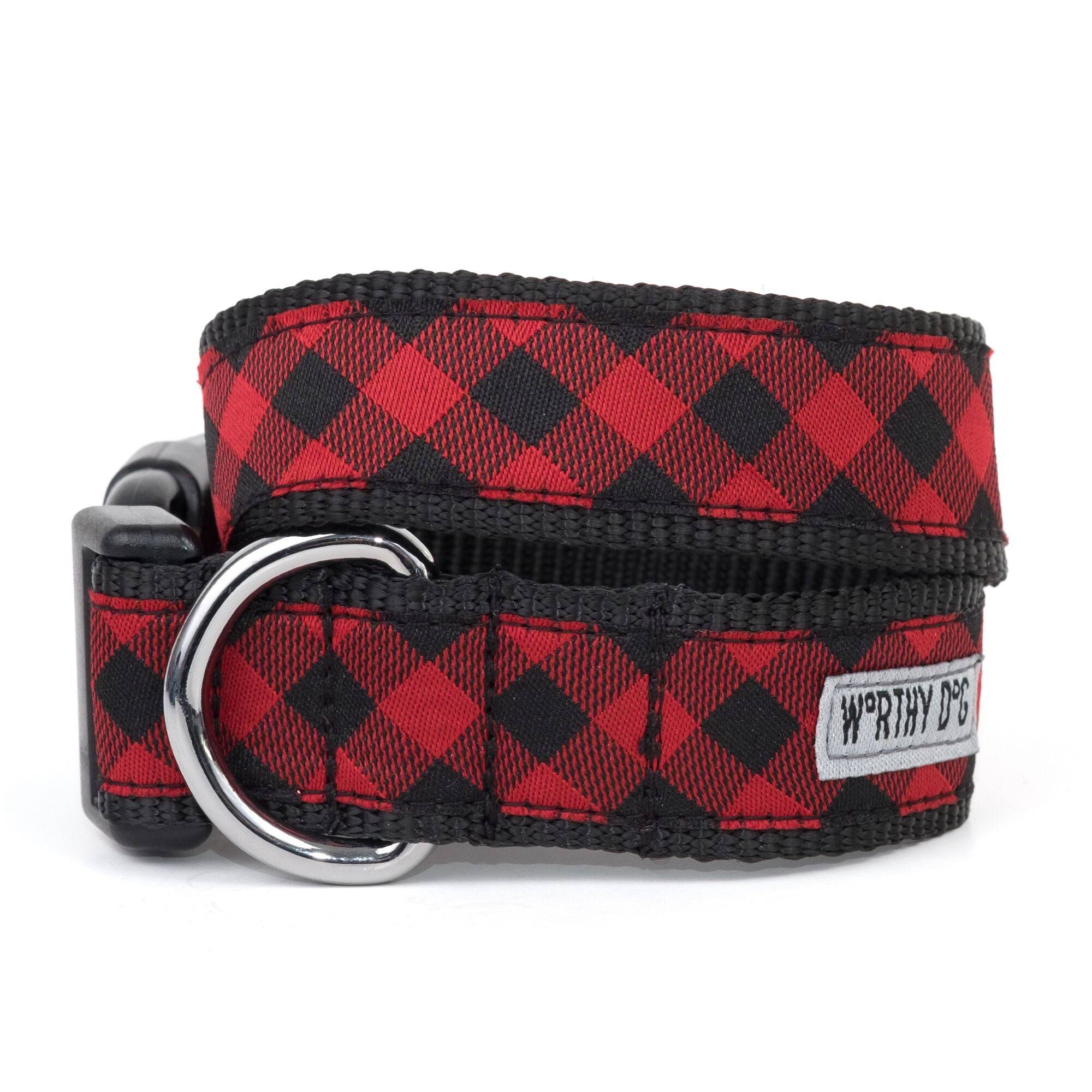 Large Buffalo Plaid Tie Bandana