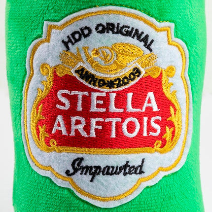 Stella Arftois Beer Bottle Plush Toy by Haute Diggity Dog