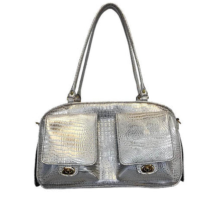 Marlee Bag - Silver Gator